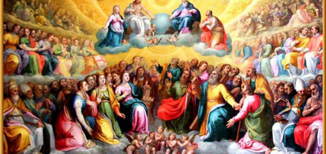 All Saints' Day Mary, is the Queen of all saints Abouna