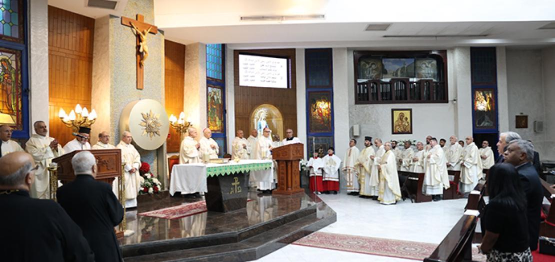 Holy Mass marking the diamond jubilee of the Pontifical Mission in the Holy Land