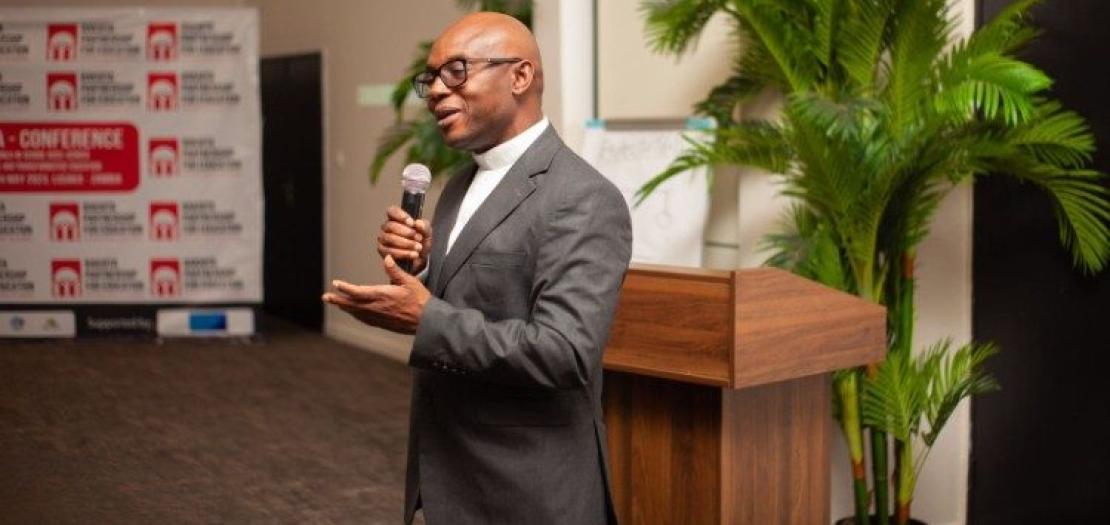 Father Charles Chilufya, S.J., director of the Justice and Ecology Office for the Jesuit Conference of Africa and Madagascar  