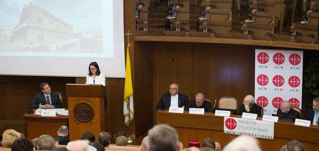 The conference on the reconstruction of the Nineveh Plains was hosted by  Aid to the CHurch in Need