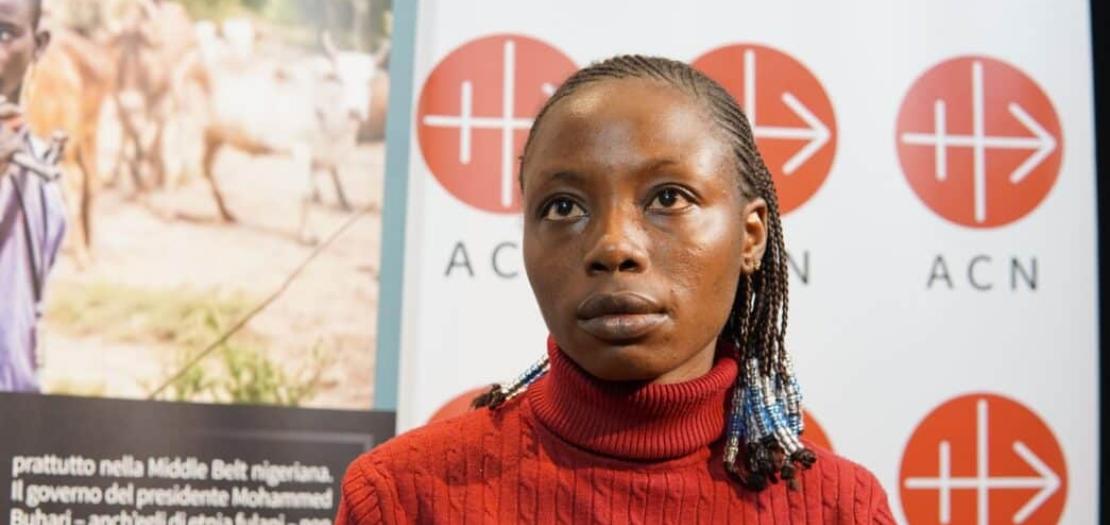 Janada Marcus, a survivor of Christian persecution in Nigeria