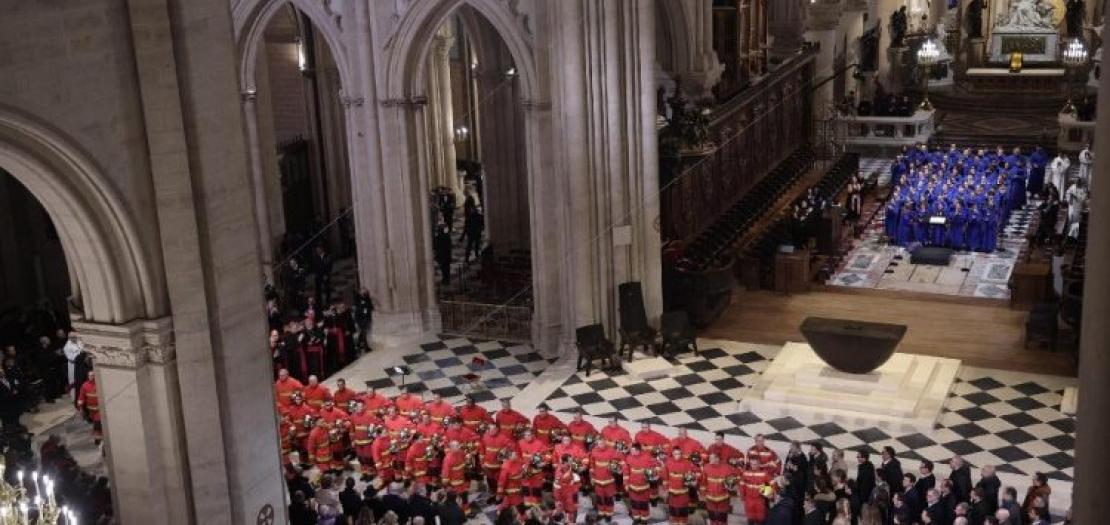 Official ceremony marks reopening of Notre-Dame Cathedral on Decemeber 7