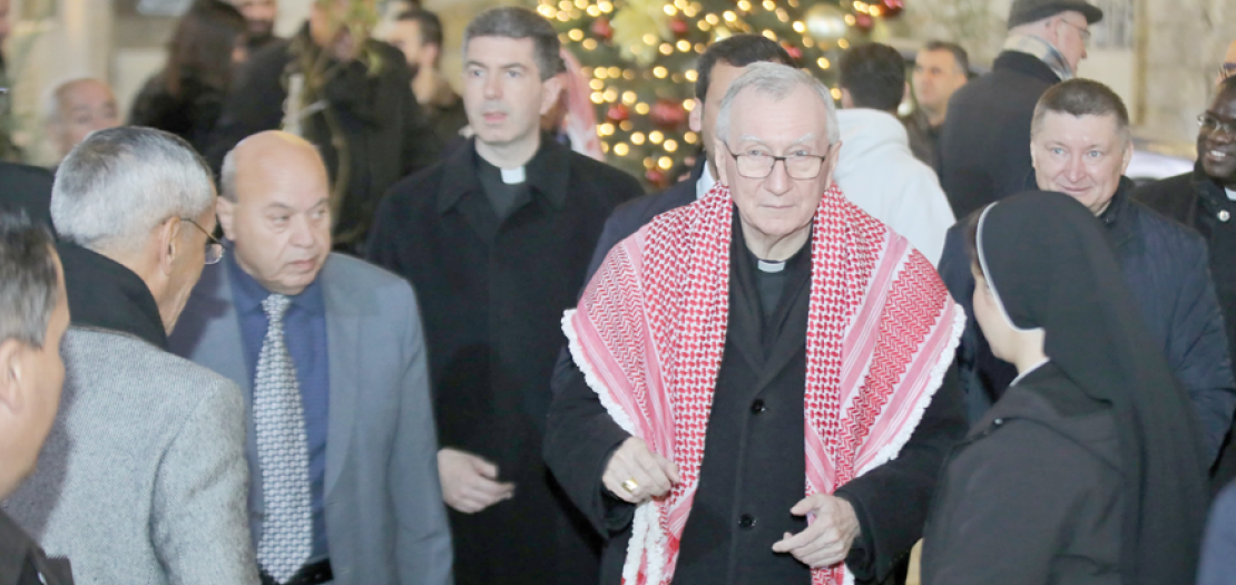 Secretary of State of the Holy See Cardinal Pietro Parolin on Monday visits Salt cit