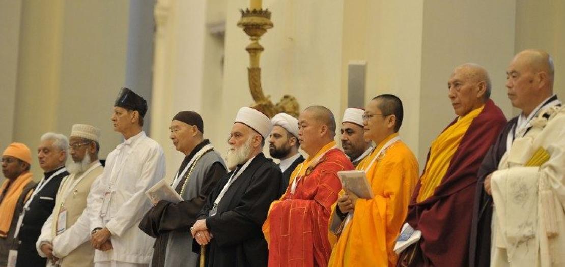 File photo of interreligious meeting for peace in Assisi in 2011 