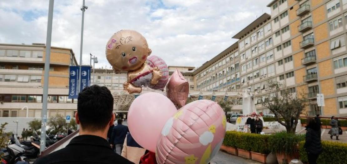 Rome's Gemelli Hospital where Pope Francis is being treated