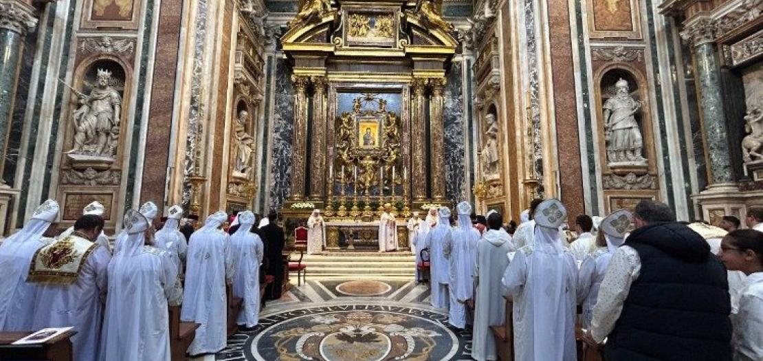 The Divine Liturgy in the Coptic Rite at St. Mary Major on the occasion of the Jubilee of the Eastern Churches 