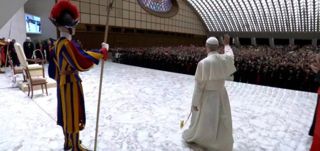Pope Leo XIV meets with participants in the Jubilee of Eastern Churches