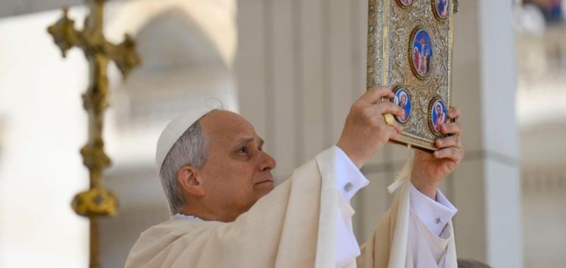 Pope Leo XIV presides at the Mass of Inauguration of his Petrine Ministry in St. Peter’s Square, and invites the Church to walk together along the path of God's love and remain united in one family