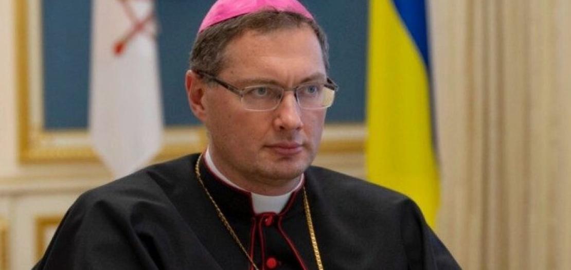 Apostolic Nuncio to Ukraine Archbishop Visvaldas Kulbokas,
