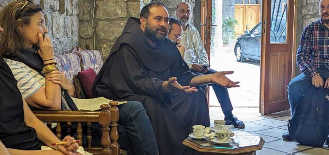 Fr Fadi Azar, a Syrian Franciscan who spent many years in Damascus