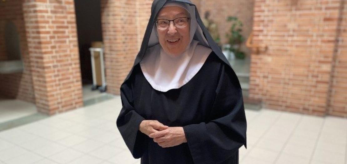 Sr. Katharina at the Sacred Heart Convent in Sweden 