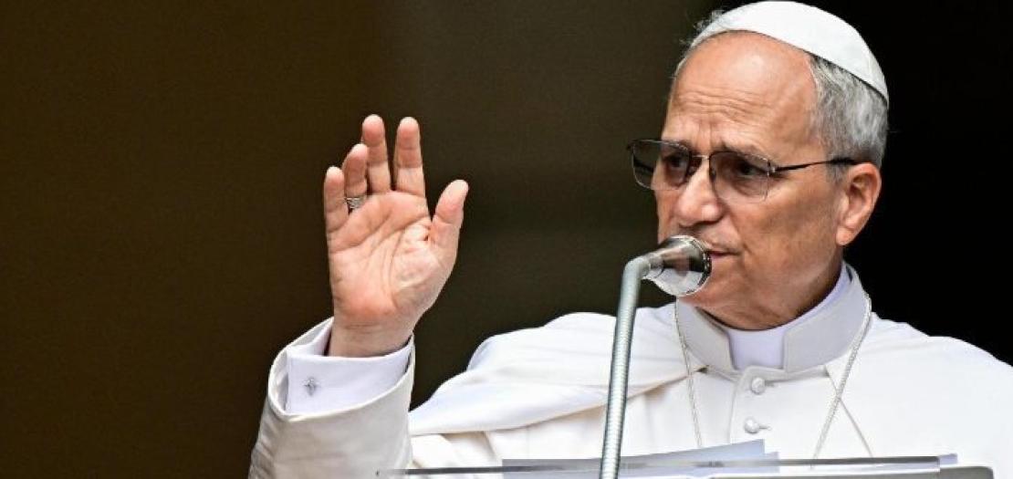 Pope Leo XIV leads Angelus prayer at Castel Gandolfo