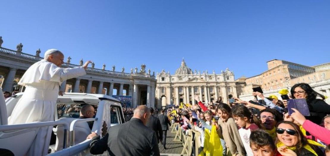 Pope Leo at the General Audience