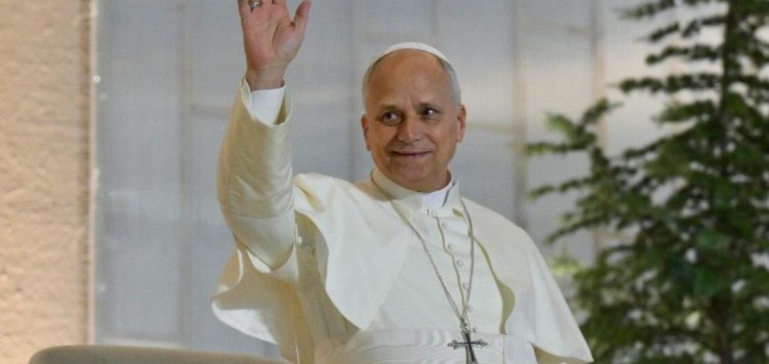 Pope Leo XIV engages with young people during his Apostolic Visit to Lebanon