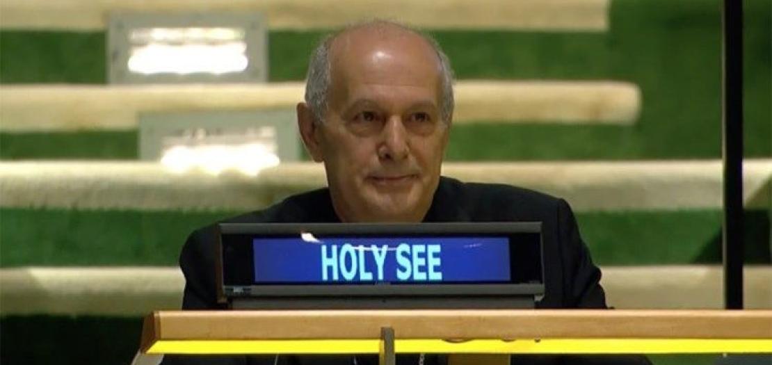 Archbishop Gabriele Caccia, the Holy See’s Permanent Observer to the United Nations 