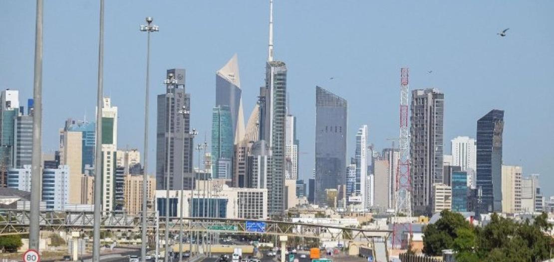 A view of Kuwait City on March 2, 2026  