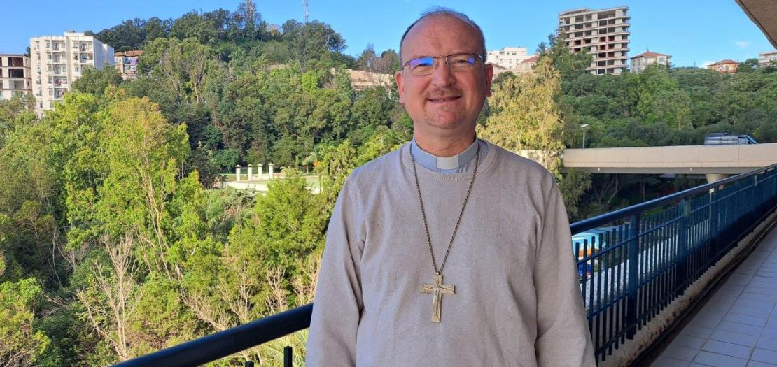 Archbishop Nicolas Lhernould, the president of the episcopal conference of North Africa and Archbishop of Tunis 