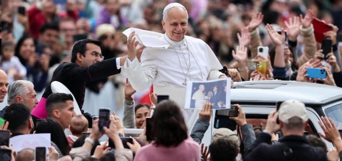 Pope Leo XIV holds weekly general audience in St. Peter's Square at the Vatican 