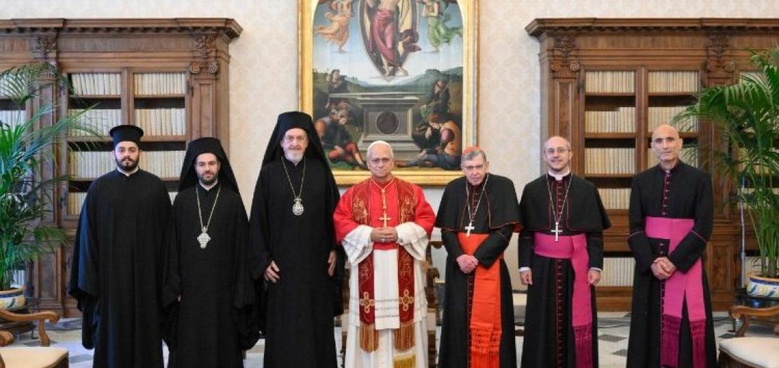 Pope Leo XIV receives delegation of the Ecumenical Patriarchate of Constantinople Pope Leo XIV receives delegation of the Ecumenical Patriarchate of Constantinople
