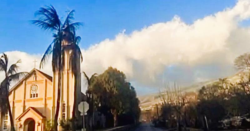 USA: Catholic church miraculously survives devastating Maui fire | Abouna