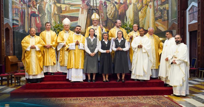 Holy Land: Two sisters of St. Joseph of the Apparition profess ...